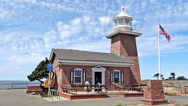 Mark Abbott Memorial Lighthouse, home of the Santa Cruz Surfing Museum