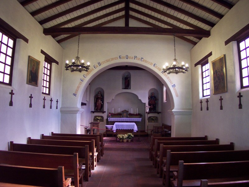 Mission Santa Cruz front facade