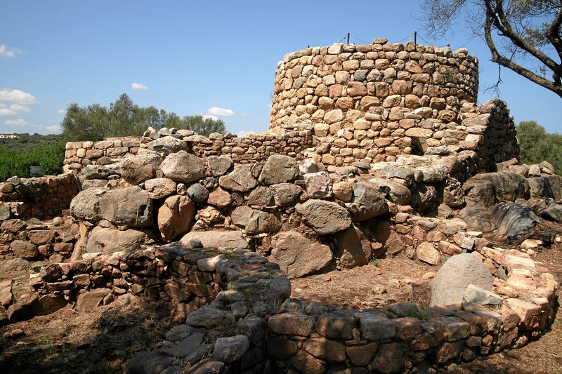 Nuraghe La Prisgiona Bronze Age tower