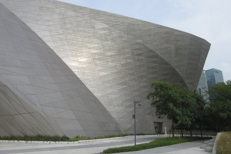MOCAUP facade in Futian Civic Center