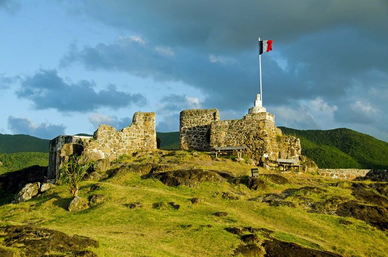Fort Louis above Marigot, Saint Martin