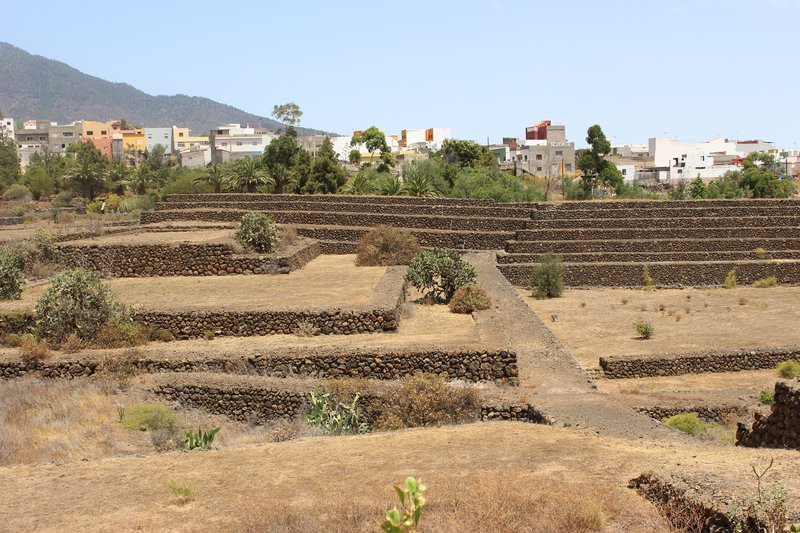 Pyramids of Güímar stepped stone terraces