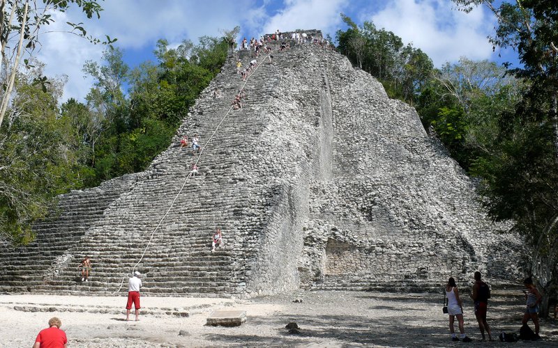 Nohoch Mul, Cobá