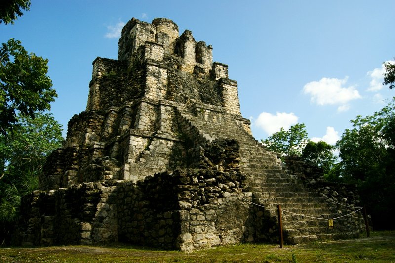 Muyil pyramid