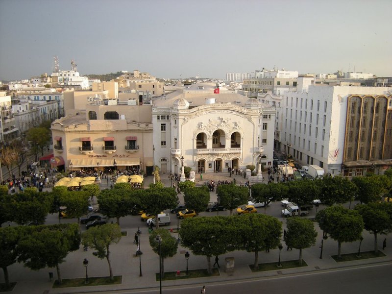 Théâtre municipal de Tunis facade