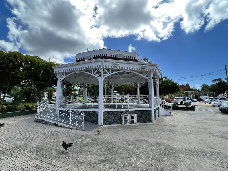 Emancipation Garden gazebo, Charlotte Amalie
