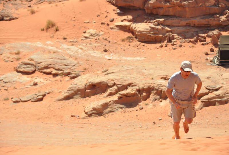 Rock climbing, Wadi Rum