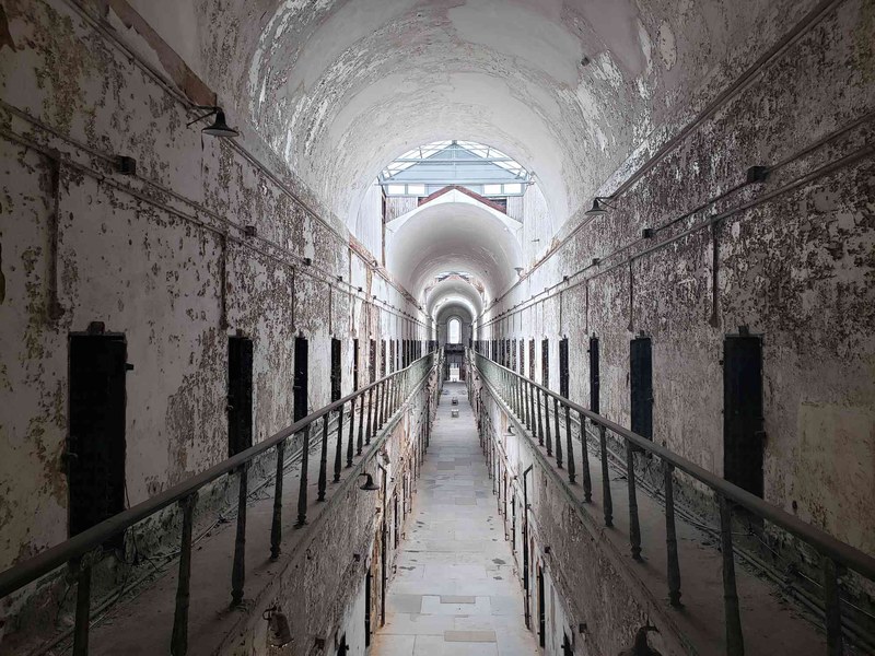 Eastern State Penitentiary cellblock
